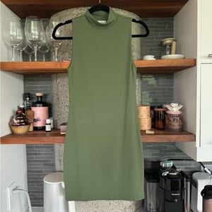 Aritzia Babaton Contour Mockneck Mini Dress NWOT